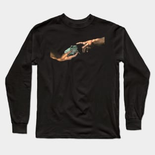 Creation of White Tree Frog Long Sleeve T-Shirt
